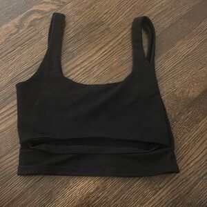 Adika black tank top